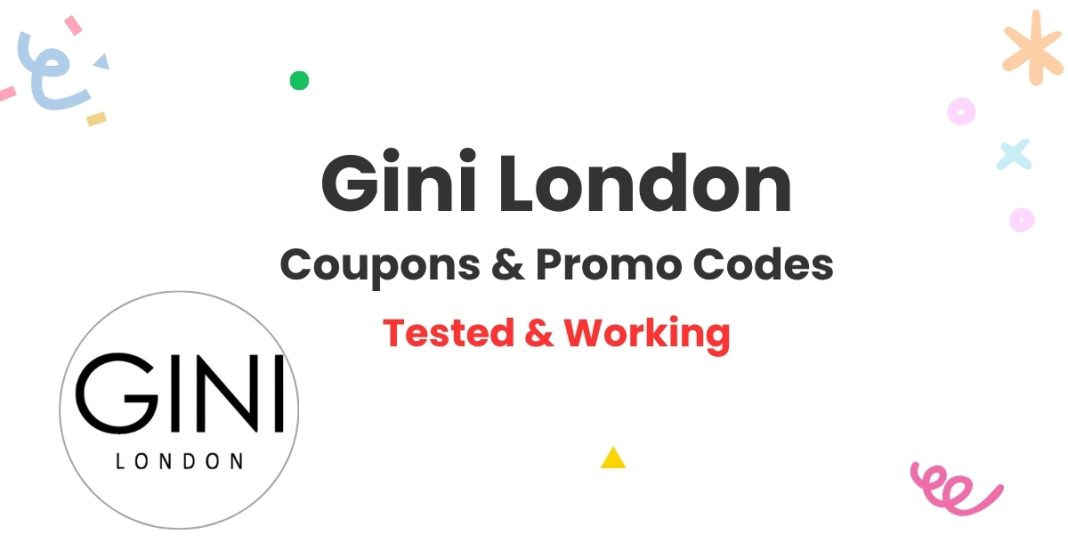 gini london discount codes