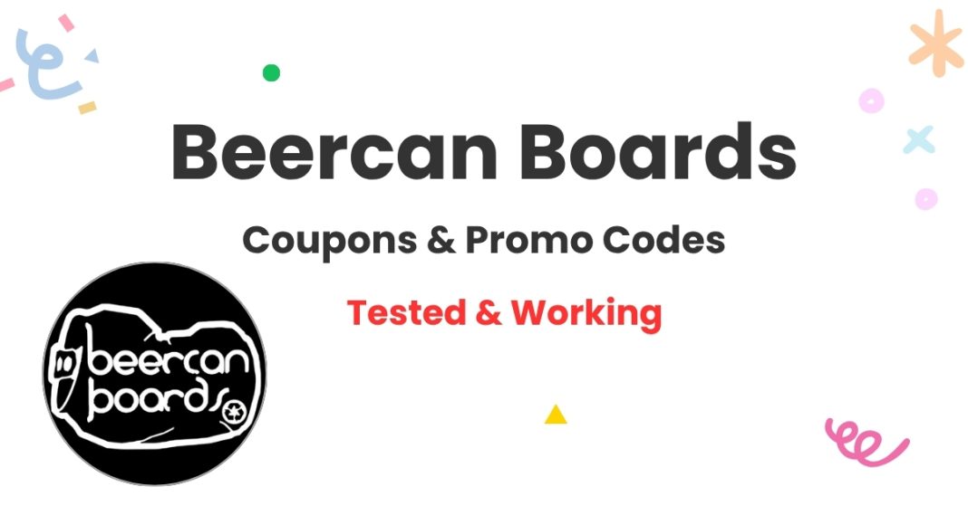 beercan boards discount codes